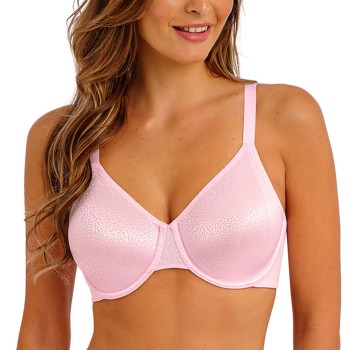 Wacoal BH Back Appeal Underwire Bra Lyserosa nylon F 90 Dame