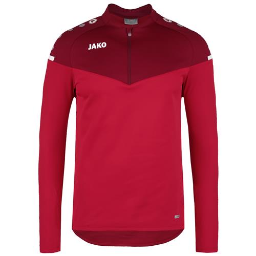 JAKO Sportsweatshirt 'Champ 2.0'  blodrød / vinrød / carminrød / hvid