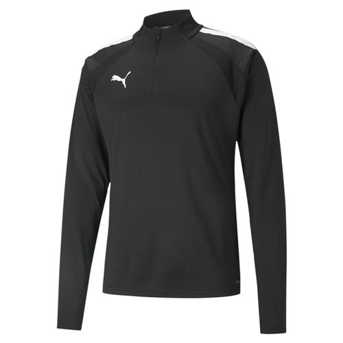 PUMA Sportsweatshirt 'Team Liga'  sort / hvid