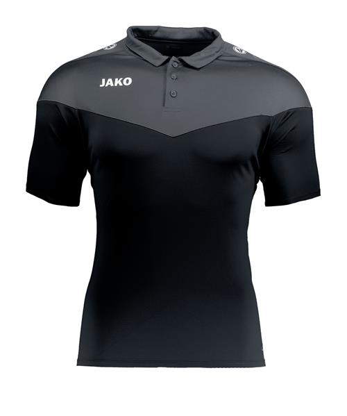JAKO Funktionsbluse  mørkegrå / sort / hvid