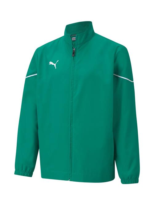 PUMA Sportsjakke 'TeamRise'  grøn / hvid