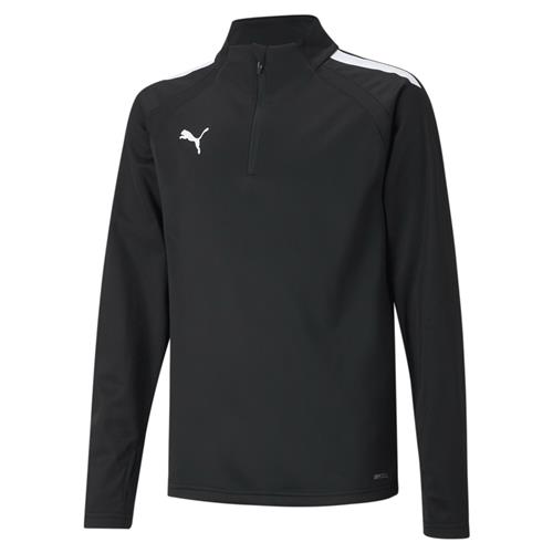 PUMA Sportsweatshirt 'TeamLiga 14'  sort / hvid