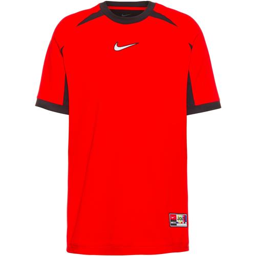 NIKE Fodboldtrøje  rød / sort / hvid