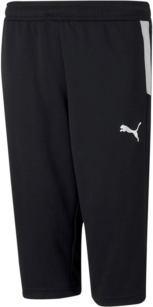 PUMA Funktionsbukser  sort / hvid
