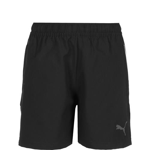 PUMA Sportsbukser 'Teamliga Sideline'  grå / sort / hvid