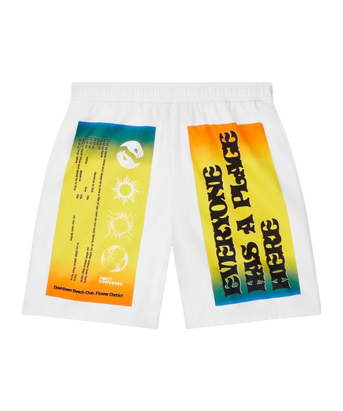 CONVERSE Bukser  gul / orange / sort / hvid