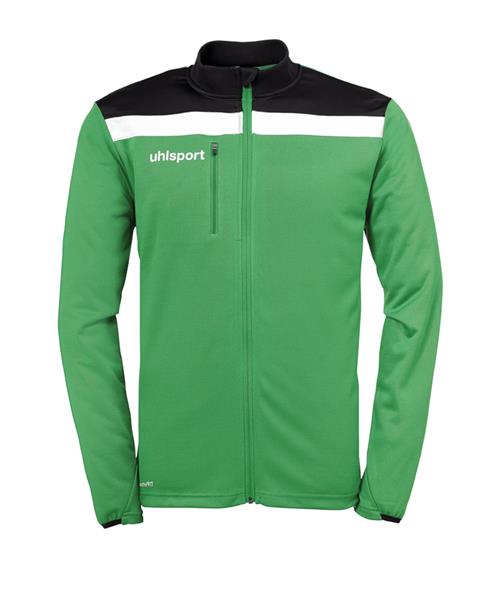 UHLSPORT Træningsjakke  grøn / sort / hvid