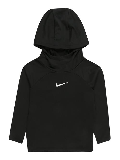 NIKE Sportsweatshirt  lysegrå / sort