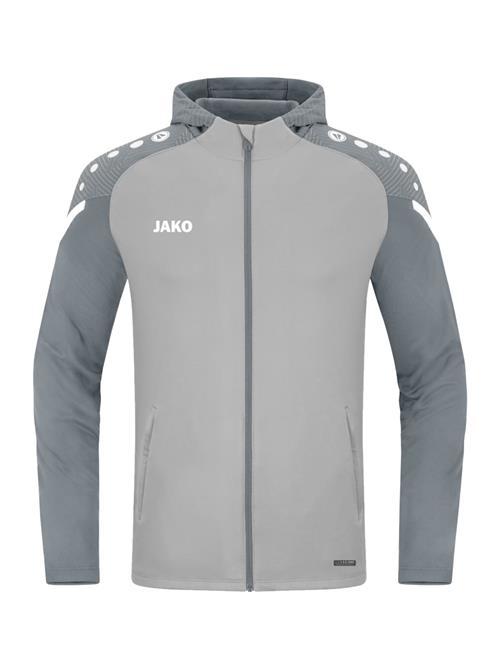 JAKO Sportsjakke  basalgrå / lysegrå / hvid