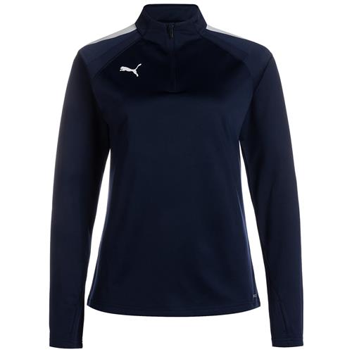PUMA Sportsweatshirt 'TeamLiga'  navy / hvid