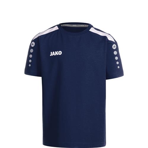 JAKO Funktionsskjorte 'Power'  natblå / hvid