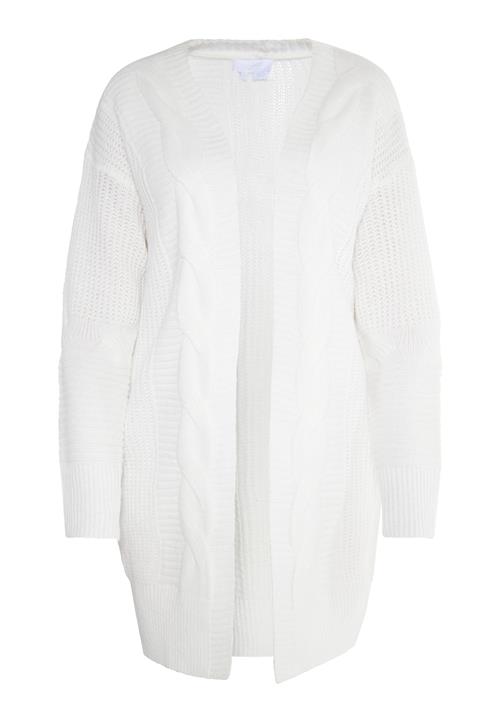 usha WHITE LABEL Cardigan 'Teylon'  hvid