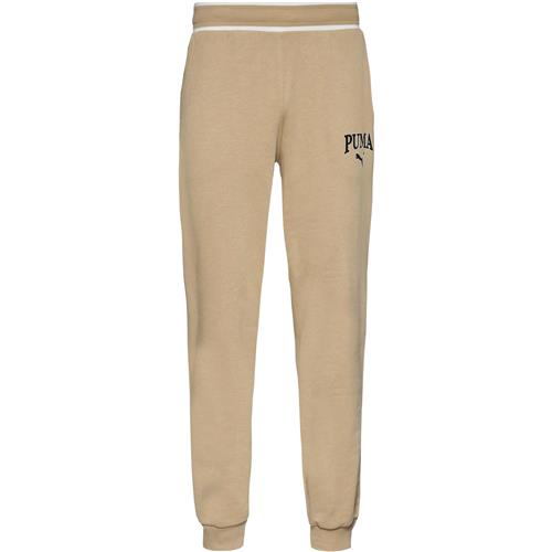 PUMA Sportsbukser 'Squad'  beige-meleret / sort / hvid