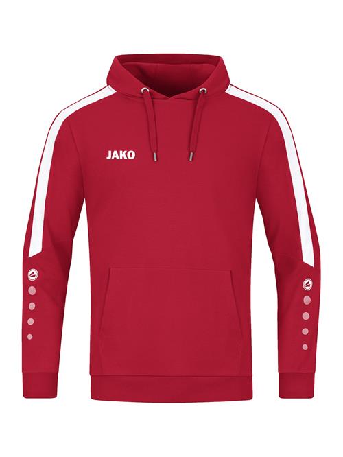 JAKO Sportsweatshirt  rød / hvid
