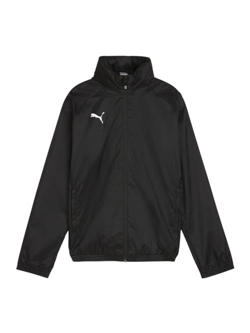 PUMA Sportsjakke 'TeamGoal'  sort / hvid