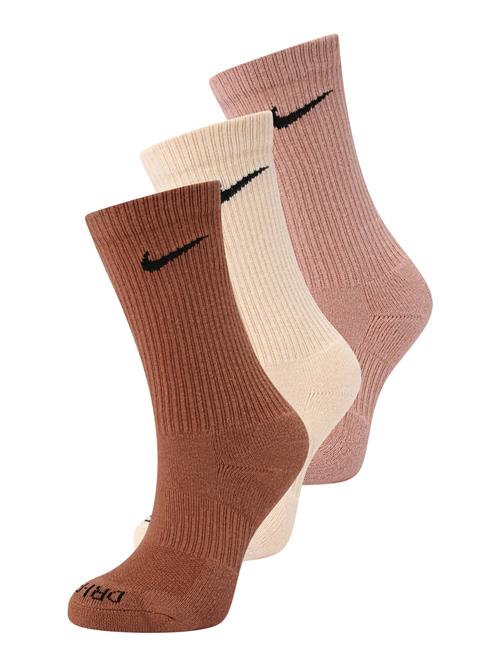Nike Sportswear Sportssokker 'Everyday'  nude / lysebeige / brun / sort