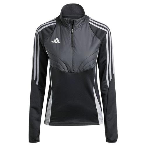 ADIDAS PERFORMANCE Sportsjakke 'Tiro 24 Winterized'  lysegrå / sort