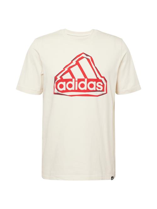 ADIDAS ORIGINALS Bluser & t-shirts  rød / vinrød / æggeskal