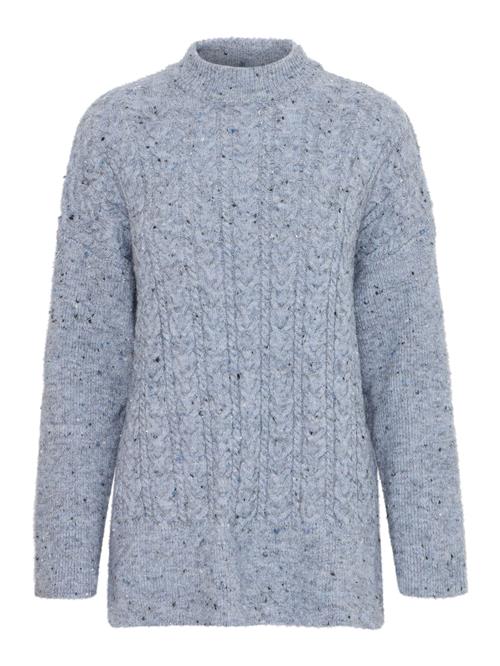 b.young Pullover 'Nata'  opal / royalblå / sort