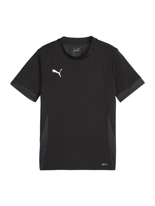 PUMA Funktionsskjorte  antracit / sort / hvid