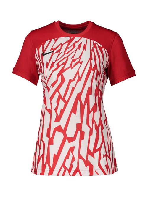 NIKE Funktionsbluse  rød / sort / hvid