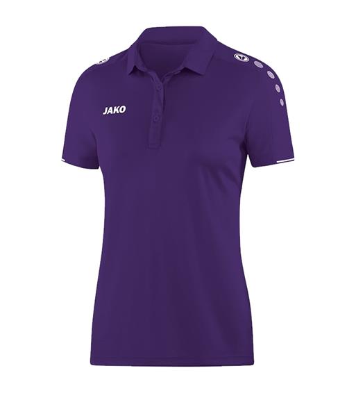 JAKO Funktionsbluse 'Classico'  lilla / hvid