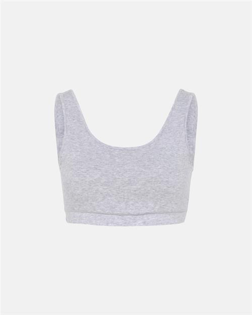 BH-top |  Bambusviskose | Grå