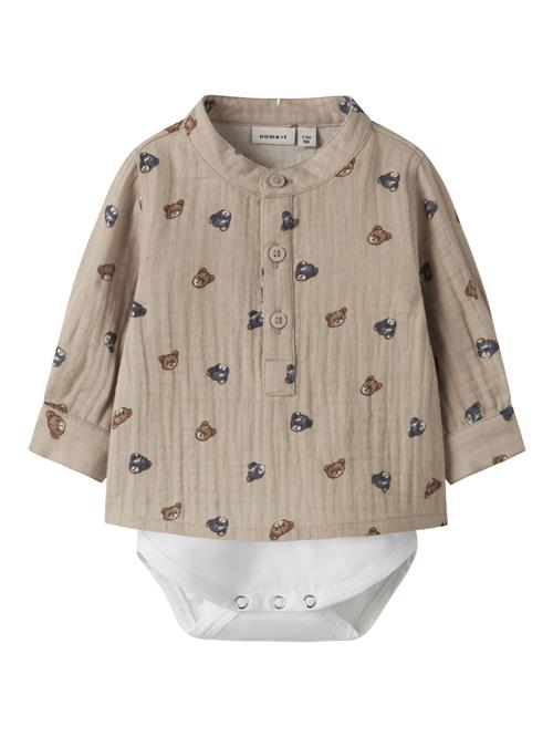 NAME IT Skjorte Body Dutty Chateau Gray