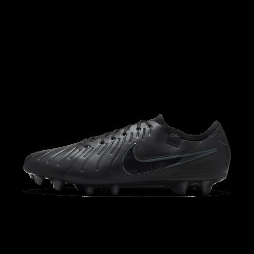 Nike Tiempo Legend 10 Elite-fodboldstøvler (low-top) til græs - sort