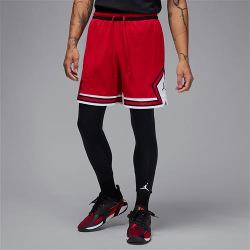 Jordan Sport Dri-FIT Diamond-shorts i mesh til mænd - rød