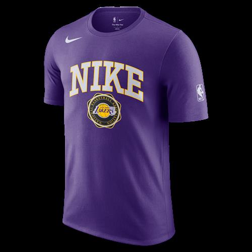 Los Angeles Lakers Essential Nike NBA-T-shirt til mænd - lilla