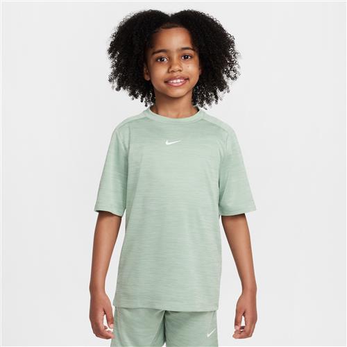 Kortærmet Nike Multi Dri-FIT-trøje til større børn - grøn