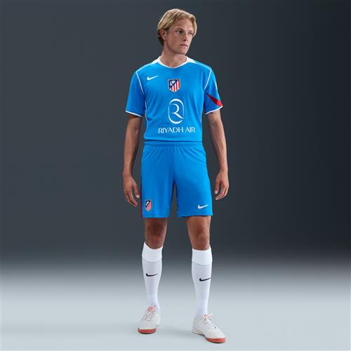 Club Atlético de Madrid 2025/26 Stadium Third Nike Dri-FIT Total 90-replica-fodboldshorts til mænd - blå