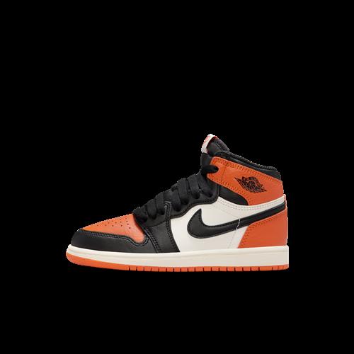 Jordan 1 Retro High OG "Shattered Backboard"-sko til mindre børn - sort