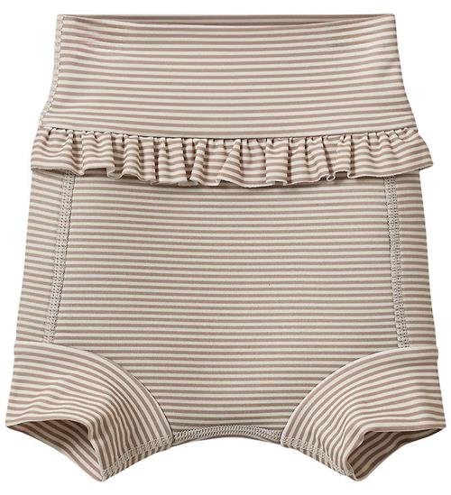 Sofie Schnoor Blebadebukser - BethKB - UV50+ - Warm Stone Stripe