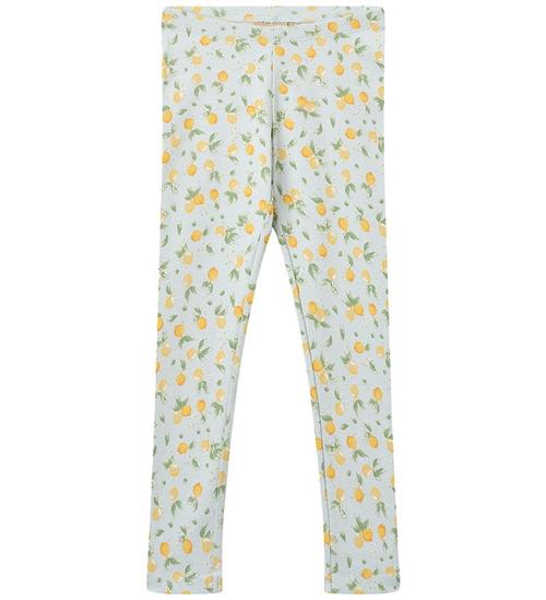 Wheat Leggings - Jules - Summer Blue Citrus