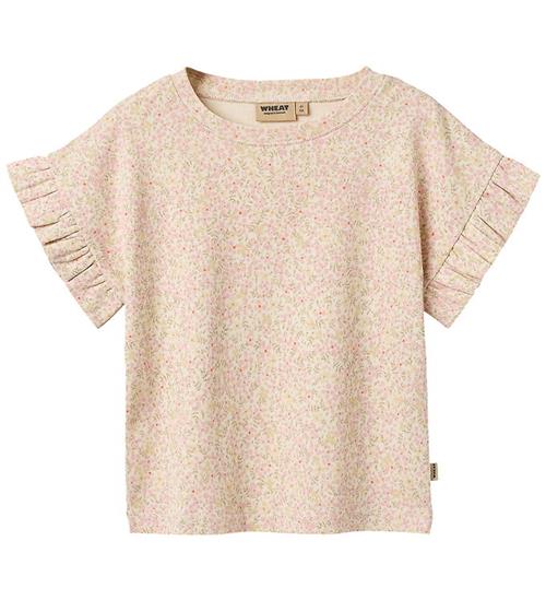 Wheat T-shirt - Ally - Coral Flowers