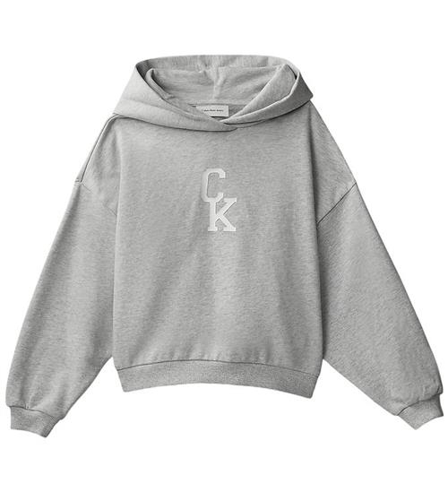 Calvin Klein Hættetrøje - Grey Heathermulti