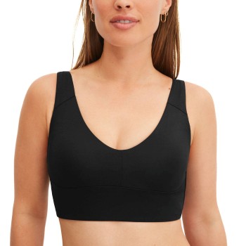 Calida BH Bustier With Adjustable Straps Sort Medium Dame