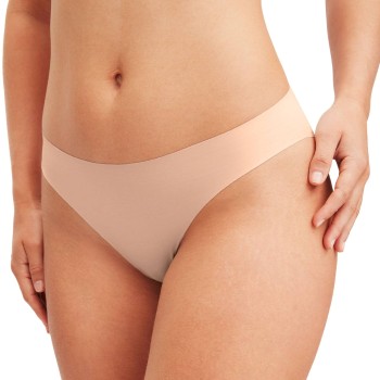 Calida Trusser Natural Skin Seamless Brazilian Brief Beige Medium Dame