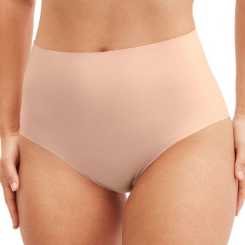 Calida Trusser Natural Skin Seamless High-Waist Brief Beige Medium Dame