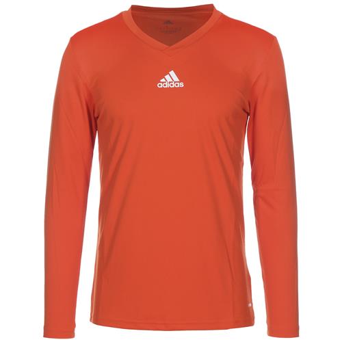 ADIDAS PERFORMANCE Funktionsskjorte 'Team Base'  mørkeorange / hvid