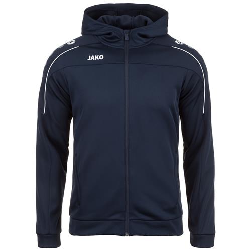 JAKO Sportssweatjakke  navy / hvid