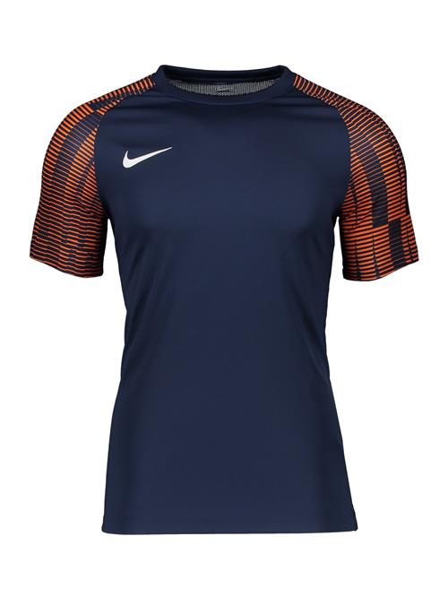 NIKE Funktionsskjorte 'Academy'  natblå / orange / hvid