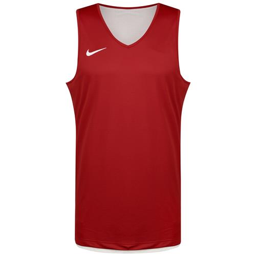 NIKE Funktionsskjorte  burgunder / hvid