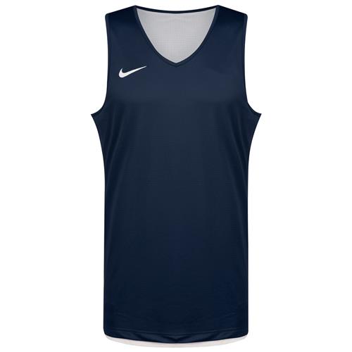 NIKE Funktionsskjorte  natblå / hvid