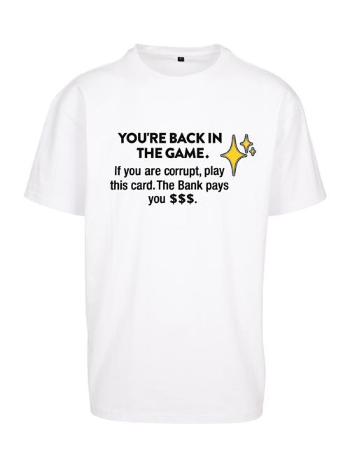 Mister Tee Bluser & t-shirts 'Intepol'  safran / grøn / sort / hvid