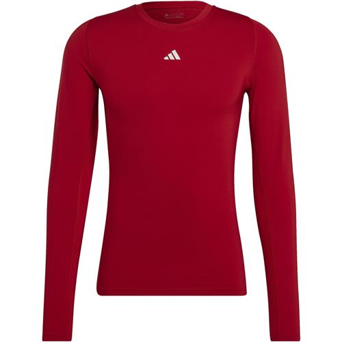 ADIDAS PERFORMANCE Funktionsskjorte  mørkerød / hvid
