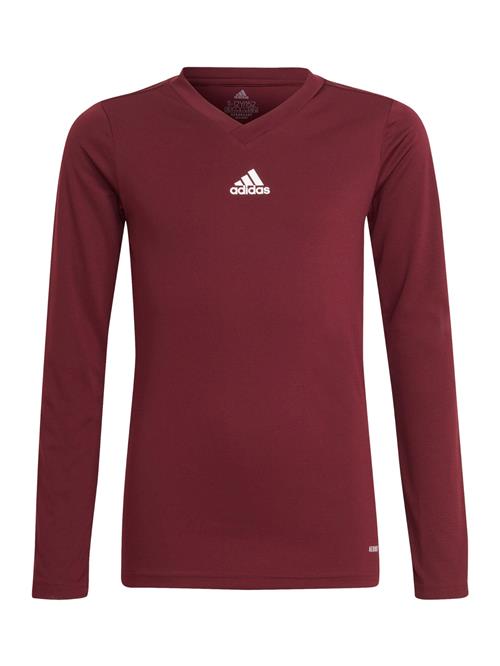 ADIDAS PERFORMANCE Funktionsskjorte  burgunder / hvid