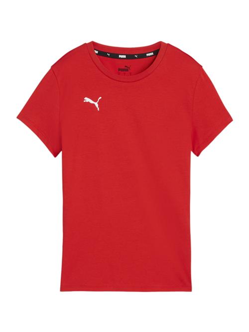 PUMA Funktionsbluse 'TeamGoal'  rød / hvid